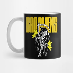 vintage skull-bad omens Mug